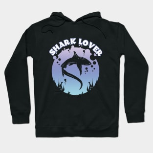 Shark Lover Graphic Design Hoodie